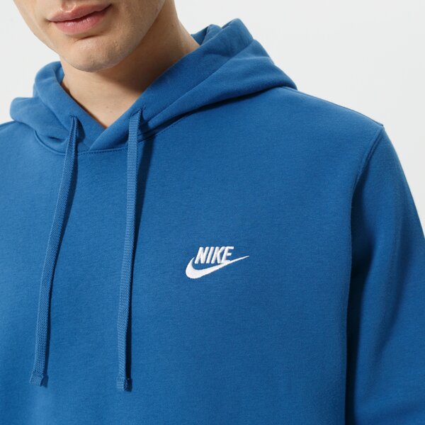 Мъжки суичър NIKE СУИТЧЪР С КАЧУЛКА NIKE SPORTSWEAR CLUB FLEECE bv2654-407 цвят син