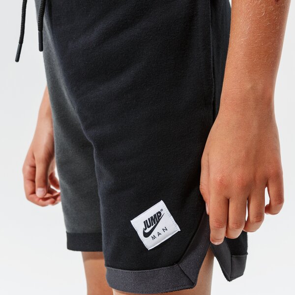  JORDAN ШОРТИ JUMPMAN FT SHORT BOY 95a551-023 цвят черен