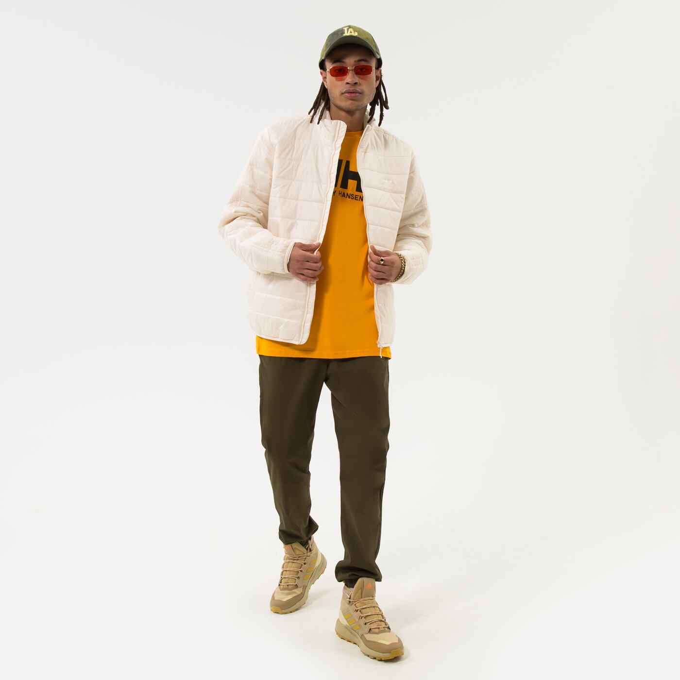 Мъжки панталони ELLESSE ПАНТАЛОНИ MANA TRACK PANT KHA shp15697506 цвят каки