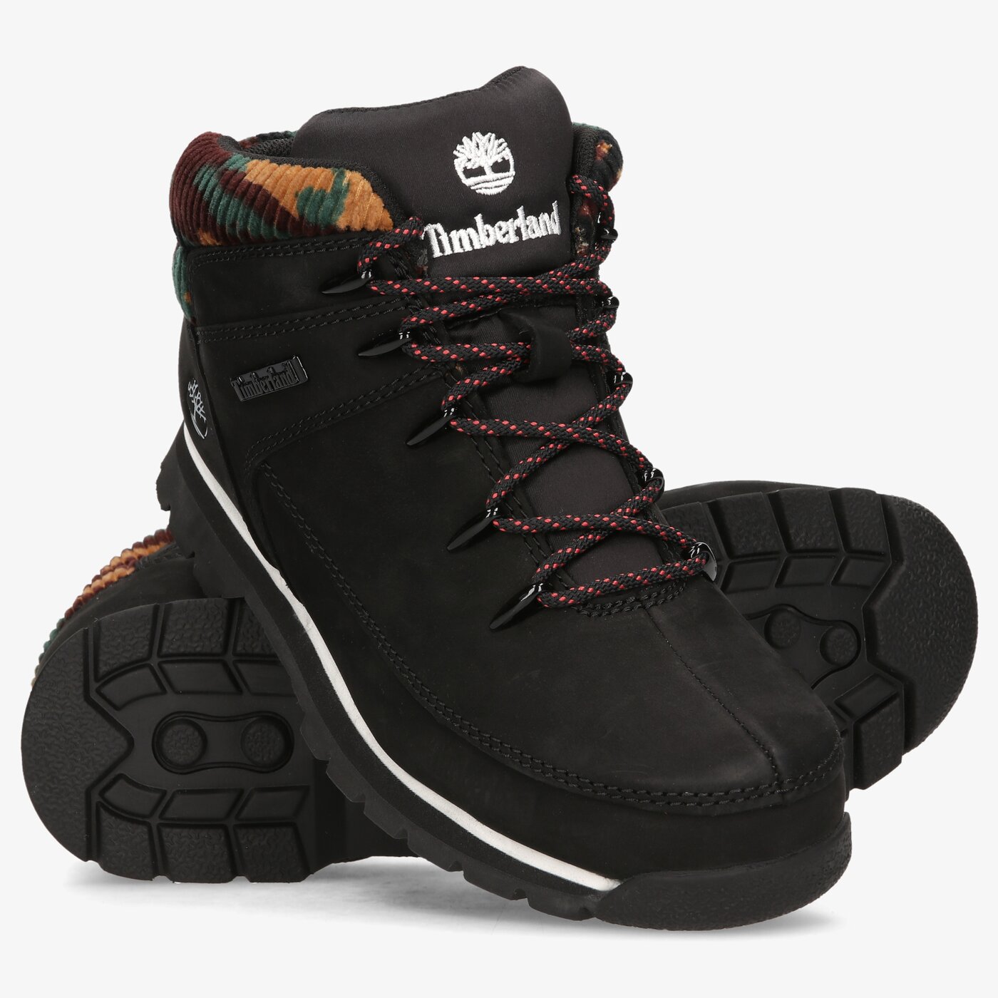 Детски зимни обувки TIMBERLAND EURO SPRINT  tb0a2fjh0011 цвят черен