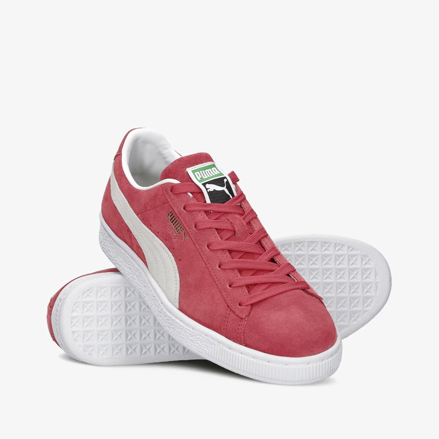 Мъжки маратонки PUMA SUEDE CLASSIC XXI 37491502 цвят червен