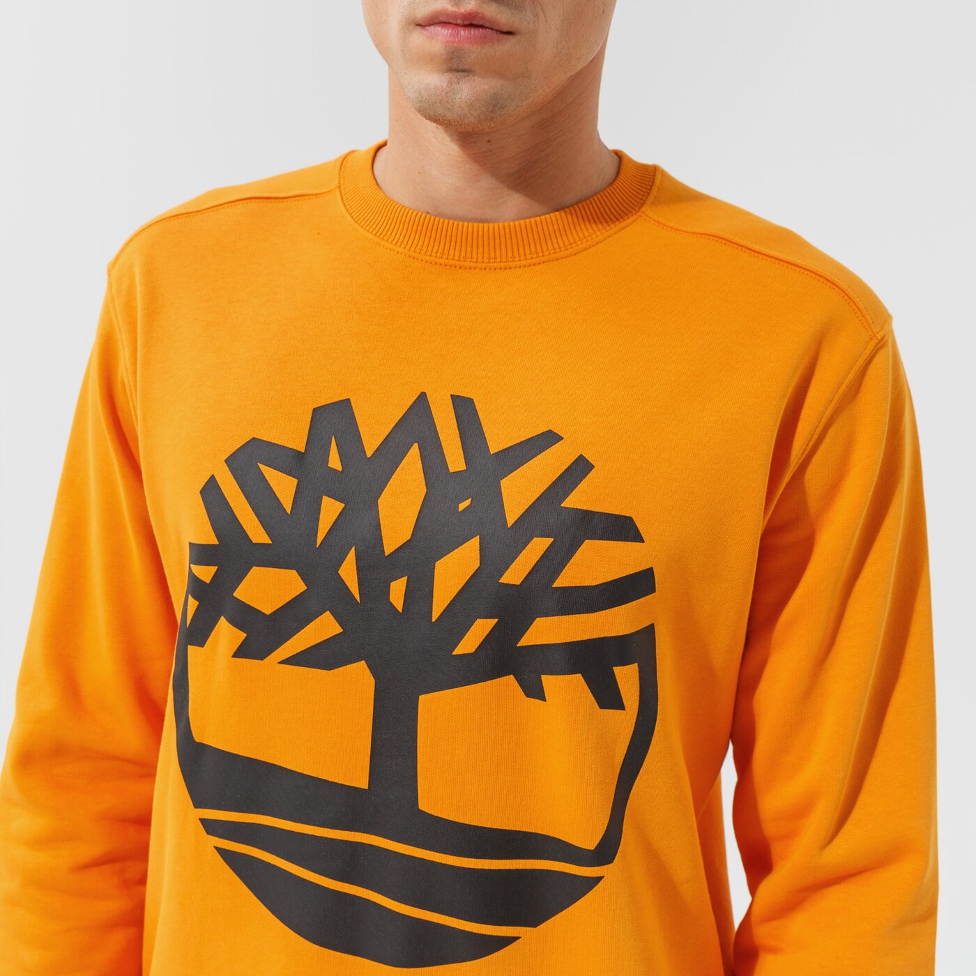 Мъжки суичър TIMBERLAND СУИТЧЪР YC CORE TREE LOGO CREW NECK SWEATSHIRT tb0a2bj8ar81 цвят горчица