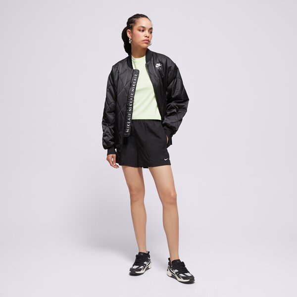 Дамски къси панталони NIKE ШОРТИ W NSW ESSNTL MR 5IN WVN SHRT fv6622-010 цвят черен