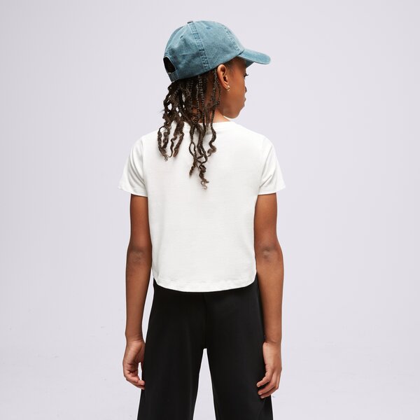 Детска тениска NIKE ТЕНИСКА (G)NSW FUTURA CRP T WH/PK SWEATSHIRT da6925-106 цвят бял