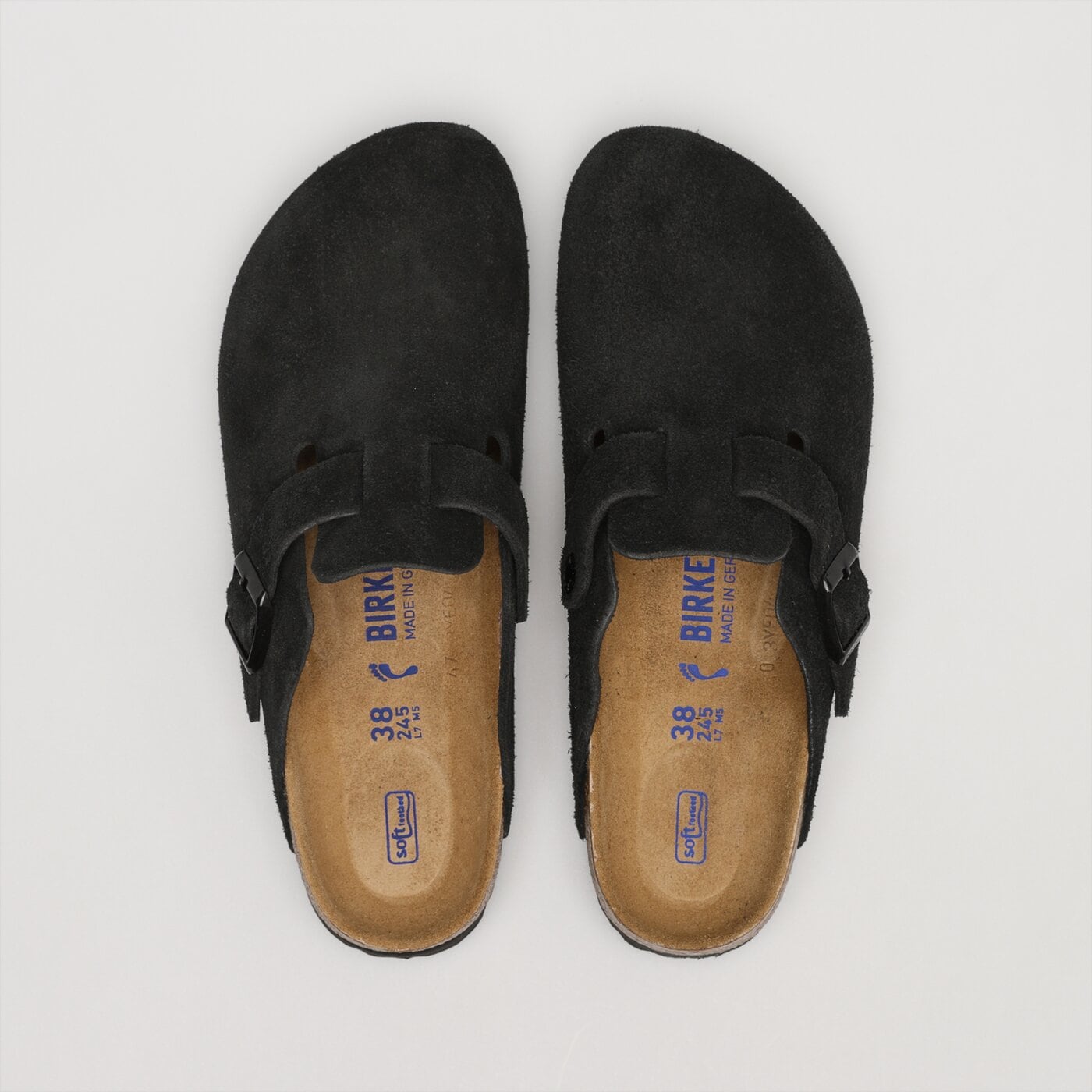 Дамски чехли и сандали BIRKENSTOCK BOSTON BS 660473 цвят черен