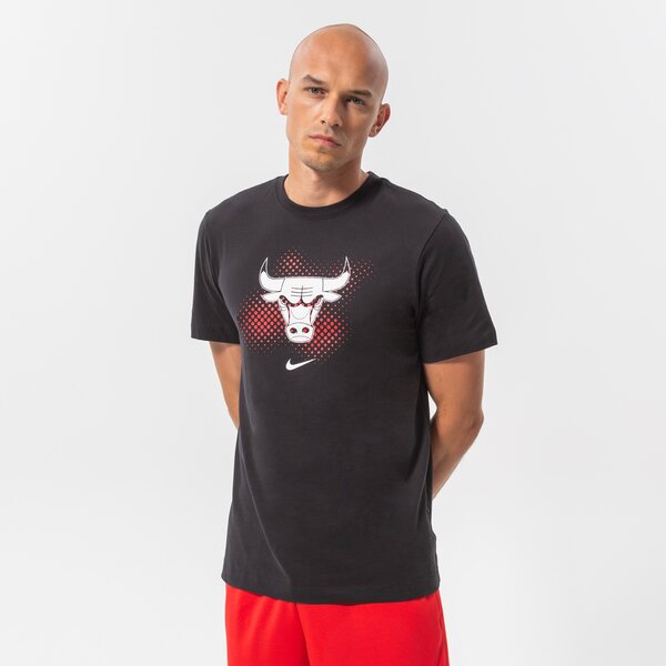Мъжка тениска NIKE ТЕНИСКА CHI M NK DF ES FTPK LGO SS TEE NBA dh7073-010 цвят черен