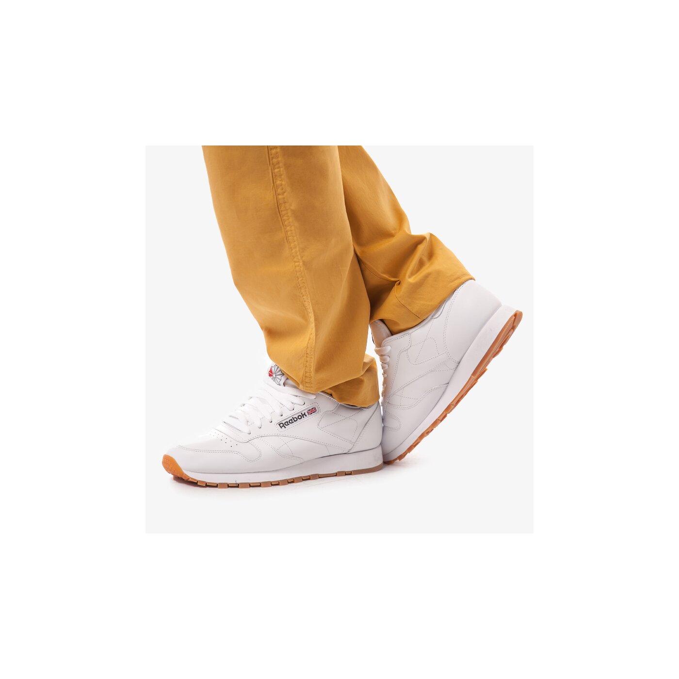 Мъжки маратонки REEBOK CLASSIC LTHR M  49799 цвят бял