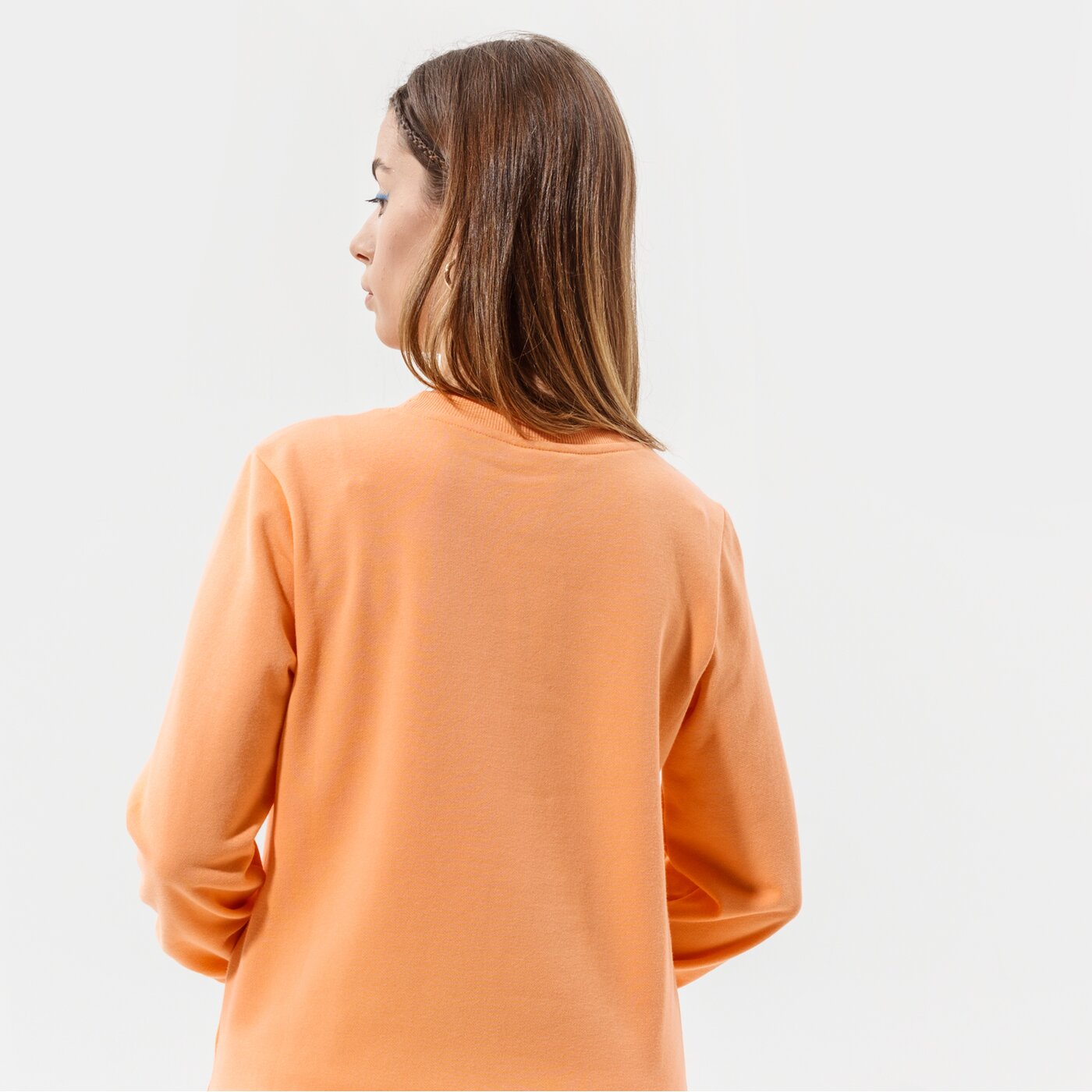 Дамски суичър CHAMPION СУИТЧЪР CREWNECK SWEATSHIRT 112585ps122 цвят оранжев