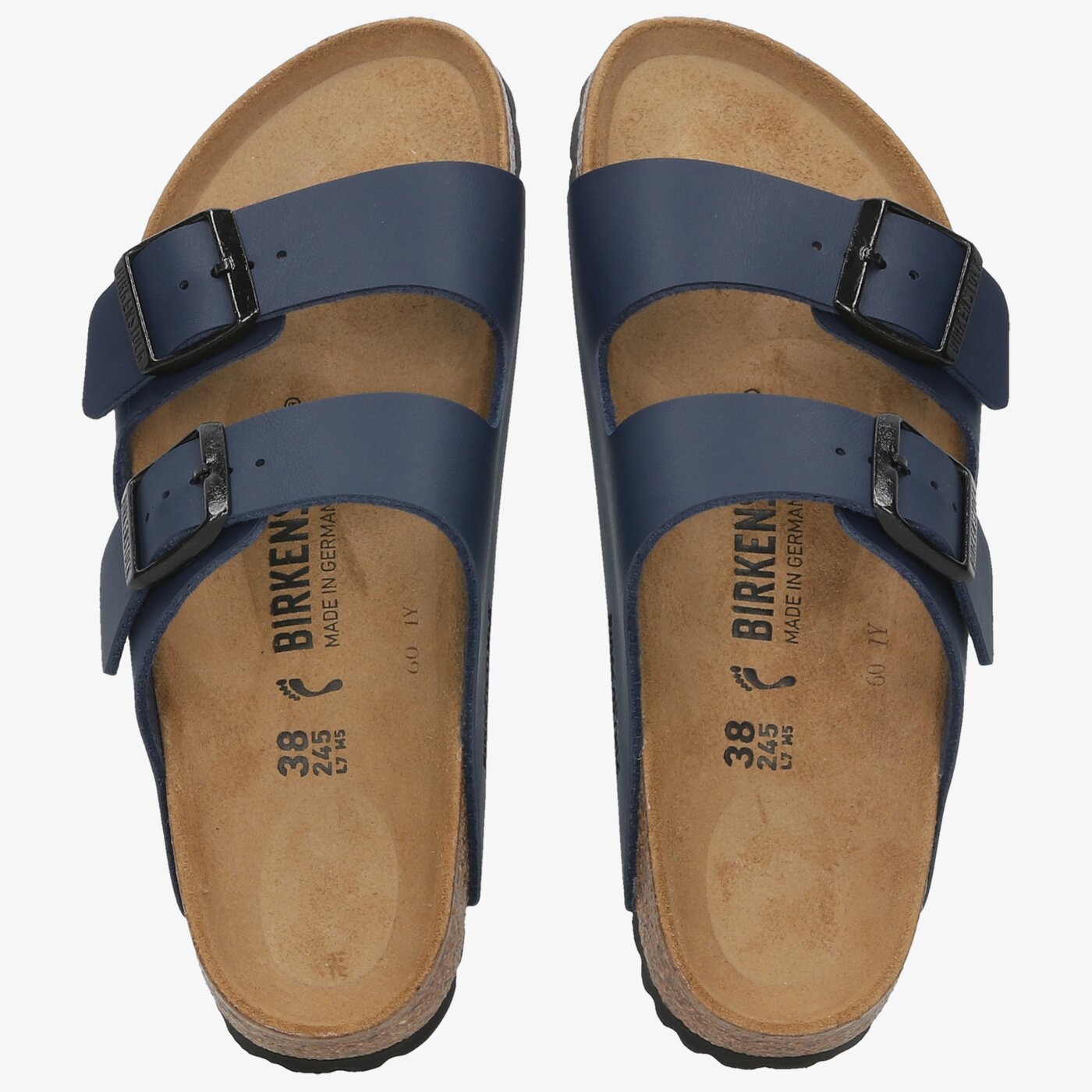 Дамски чехли и сандали BIRKENSTOCK ARIZONA BS 51753 цвят тъмносин