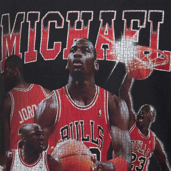 Дамска тениска JORDAN ТЕНИСКА W J SS OS GFX TEE MIXTAPE hj0190-045 цвят черен