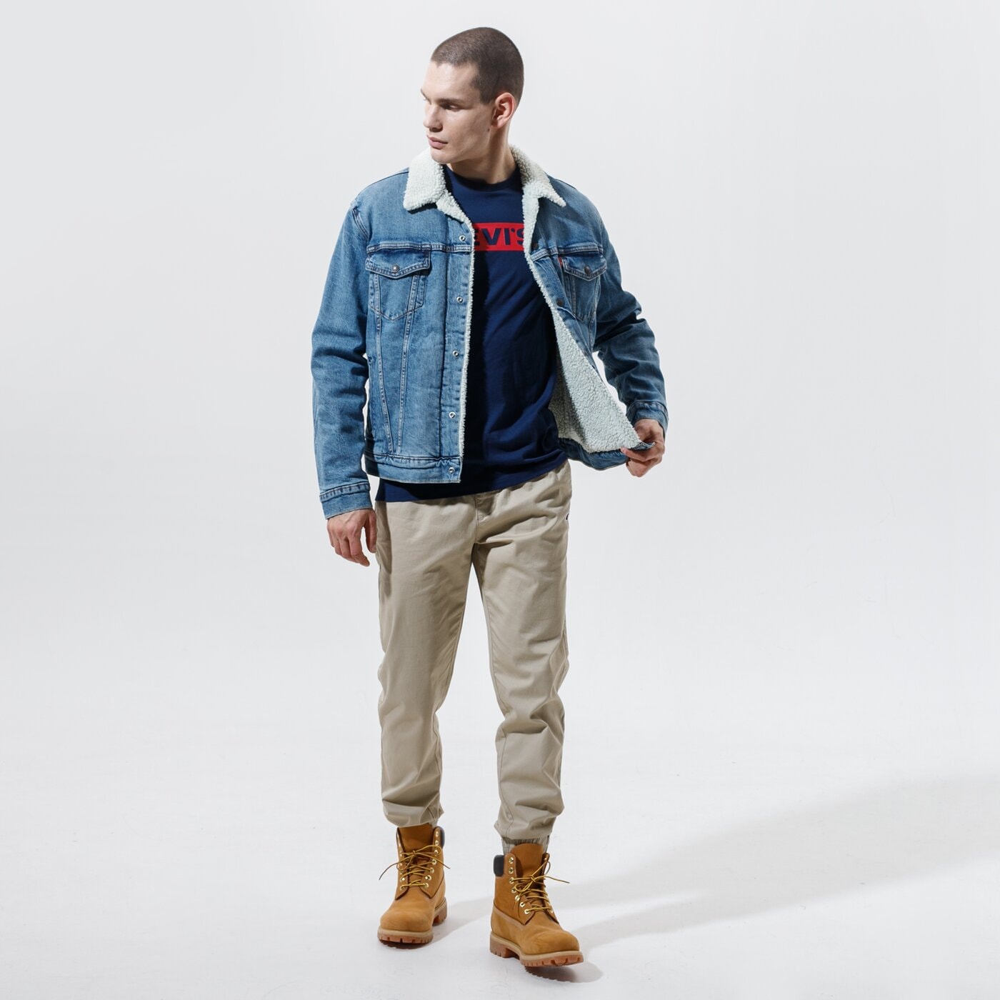 Мъжка тениска LEVI'S ТЕНИСКА BOXTAB GRAPHIC TEE 85785-0029 цвят тъмносин