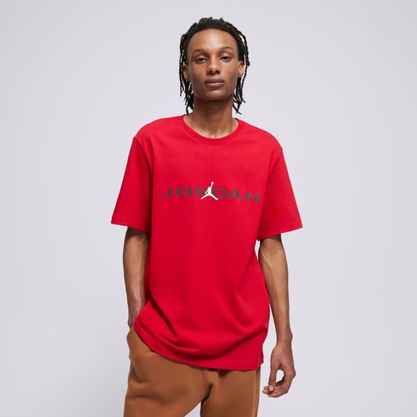 Мъжка тениска JORDAN ТЕНИСКА M J JD AIR SS CREW ib7353-687 цвят червен