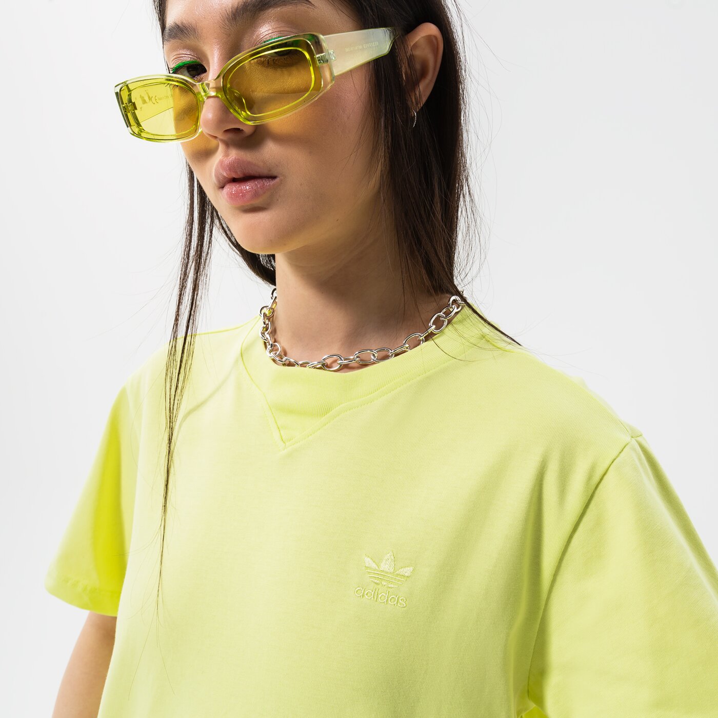 Дамска тениска ADIDAS ТЕНИСКА TEE he6891 цвят жълт