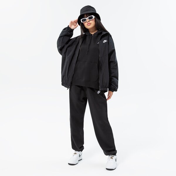 Дамски суичър JORDAN СУИТЧЪР С КАЧУЛКА ESSENTIAL OVERHEAD HOODIE dq4458-010 цвят черен