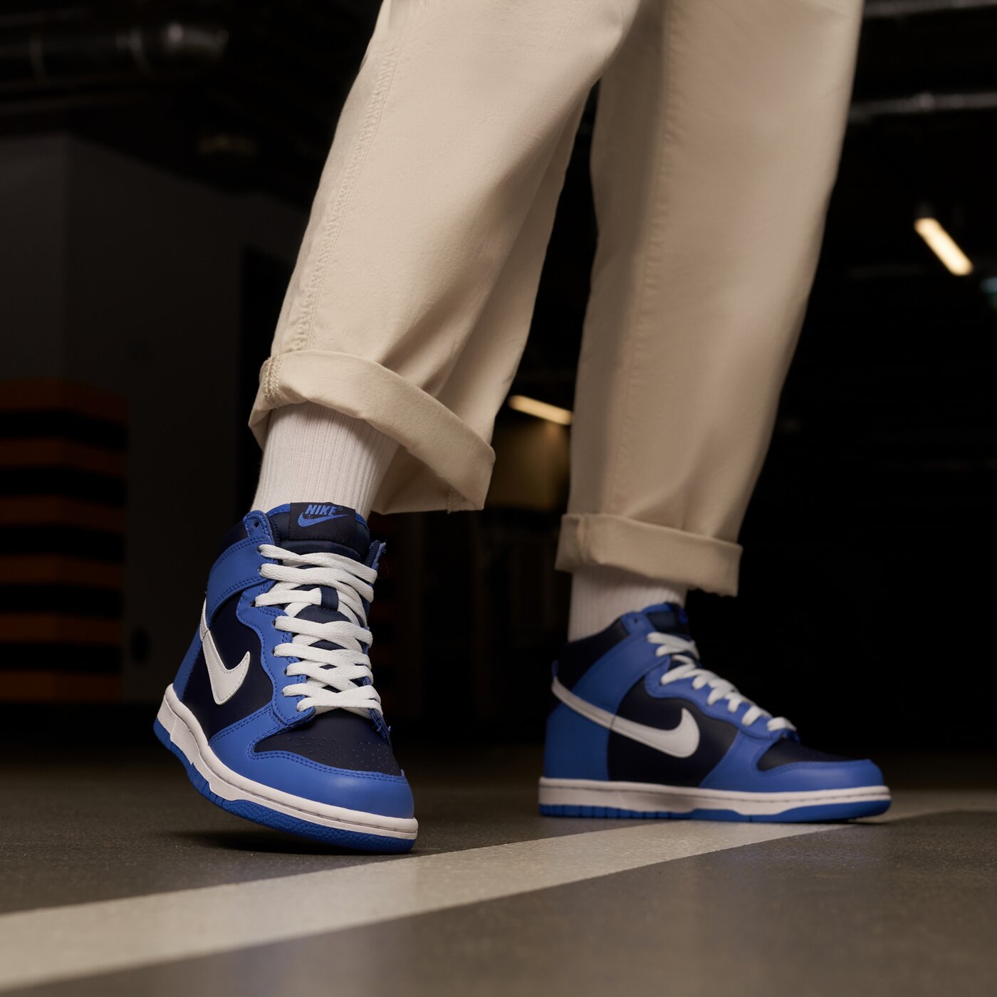 Детски маратонки NIKE DUNK HIGH (GS) db2179-400 цвят черен