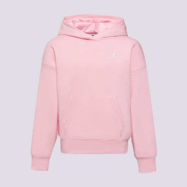 Детски суичър JORDAN СУИТЧЪР С КАЧУЛКА WJ BRKN FLC PO HOODIE GIRL 45f136-a0w цвят розов