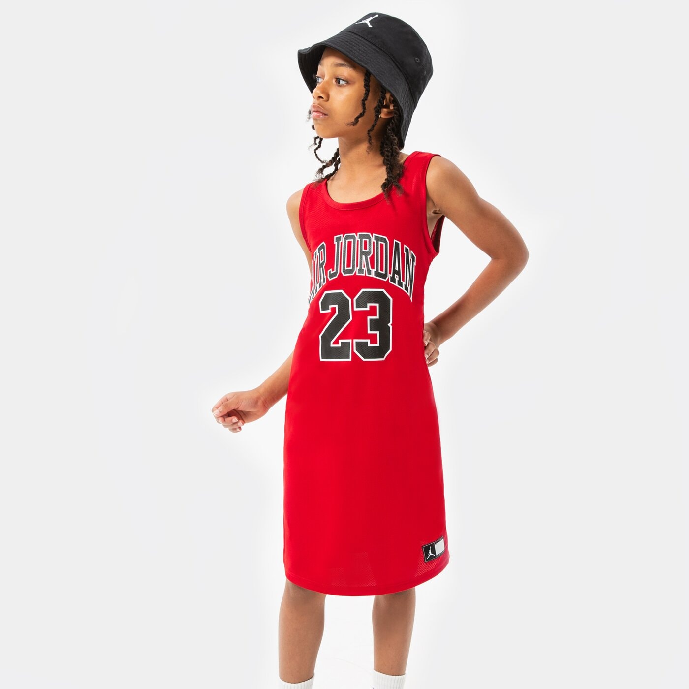  JORDAN РОКЛЯ HBR JORDAN JERSEY АНЦУГS GIRL 45b320-r78 цвят червен