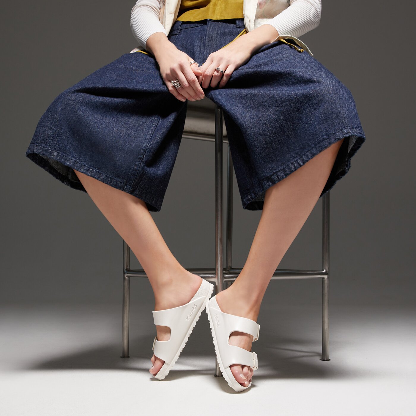 Дамски чехли и сандали BIRKENSTOCK ARIZONA EVA  1027384 цвят кремав