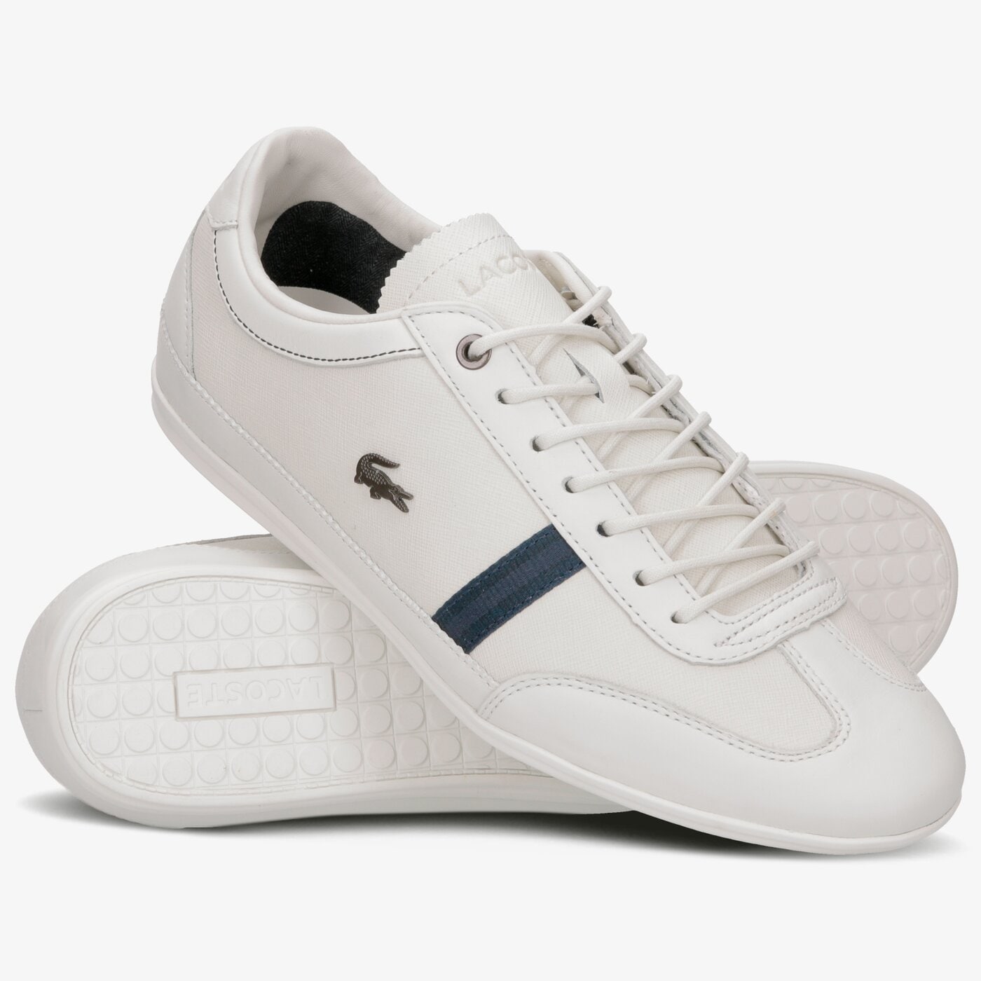 Мъжки маратонки LACOSTE MISANO 318 1 736cam0056wn1 цвят бял