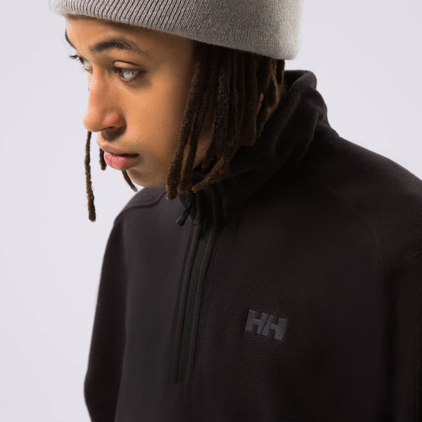 Мъжки суичър HELLY HANSEN СУИТЧЪР DAYBREAKER 1/2 ZIP FLEECE 50844990 цвят черен