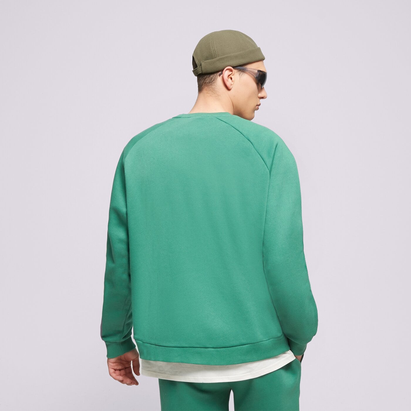 Мъжки суичър ELLESSE СУИТЧЪР VOLIERO SWEATSHIRT GREEN sgr17619503 цвят зелен