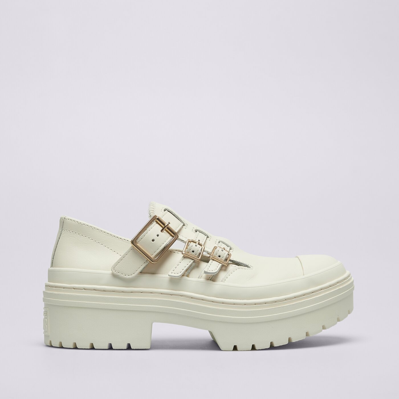 Дамски кежуал CONVERSE CHUCK TAYLOR ALL STAR LUGGED HEEL MJ a10617c цвят бял