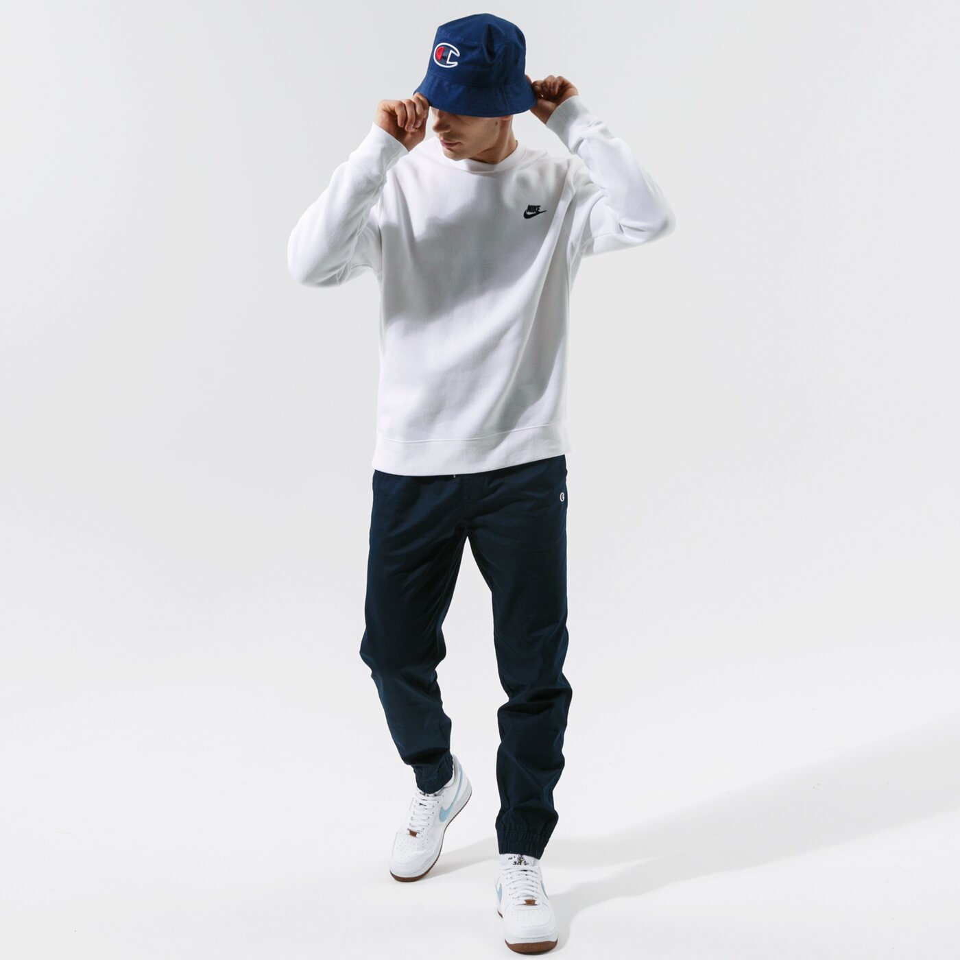 Мъжки панталони CHAMPION ПАНТАЛОНИ ELASTIC CUFF PANTS 214366bs538 цвят тъмносин