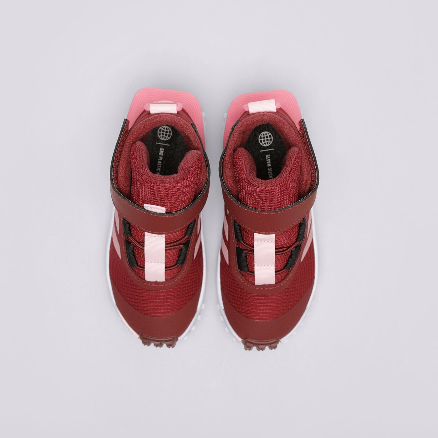 Детски зимни обувки ADIDAS FORTATRAIL EL K ig7267 цвят черен