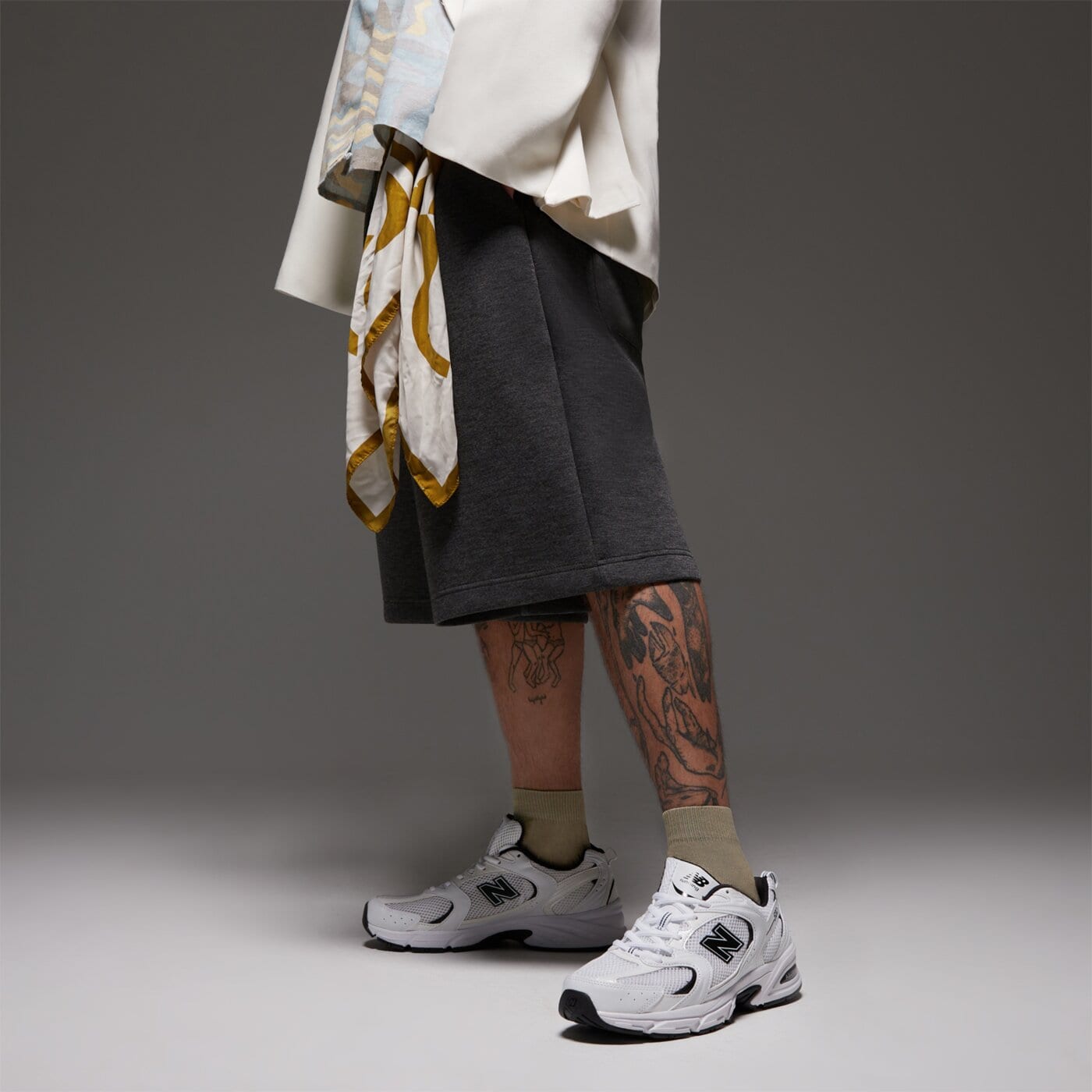 Мъжки маратонки NEW BALANCE 530  mr530ewb цвят бял