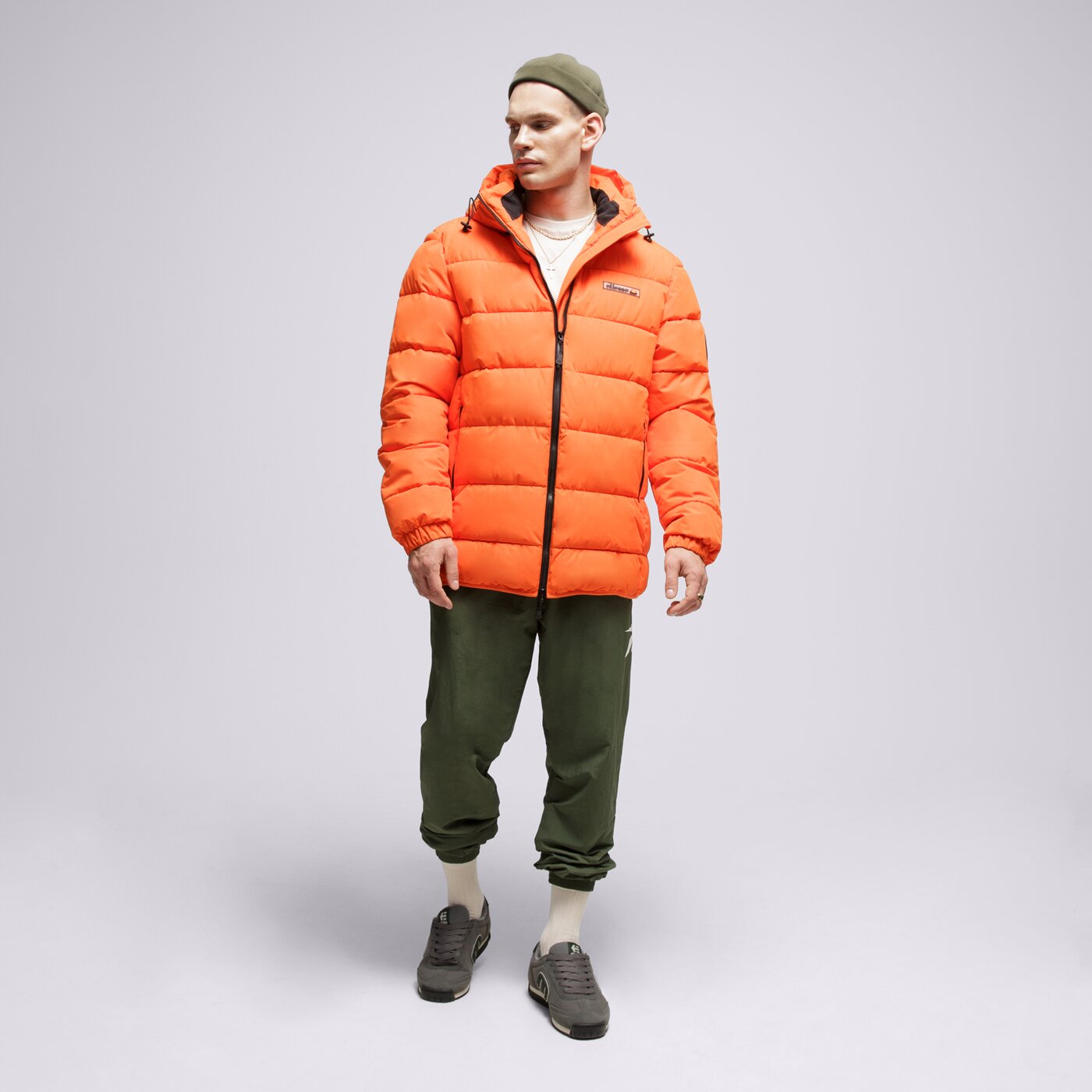 Мъжко зимно яке ELLESSE ЯКЕ ПУХЕН GERANA PADDED JACKET ORNG sht19084704 цвят оранжев