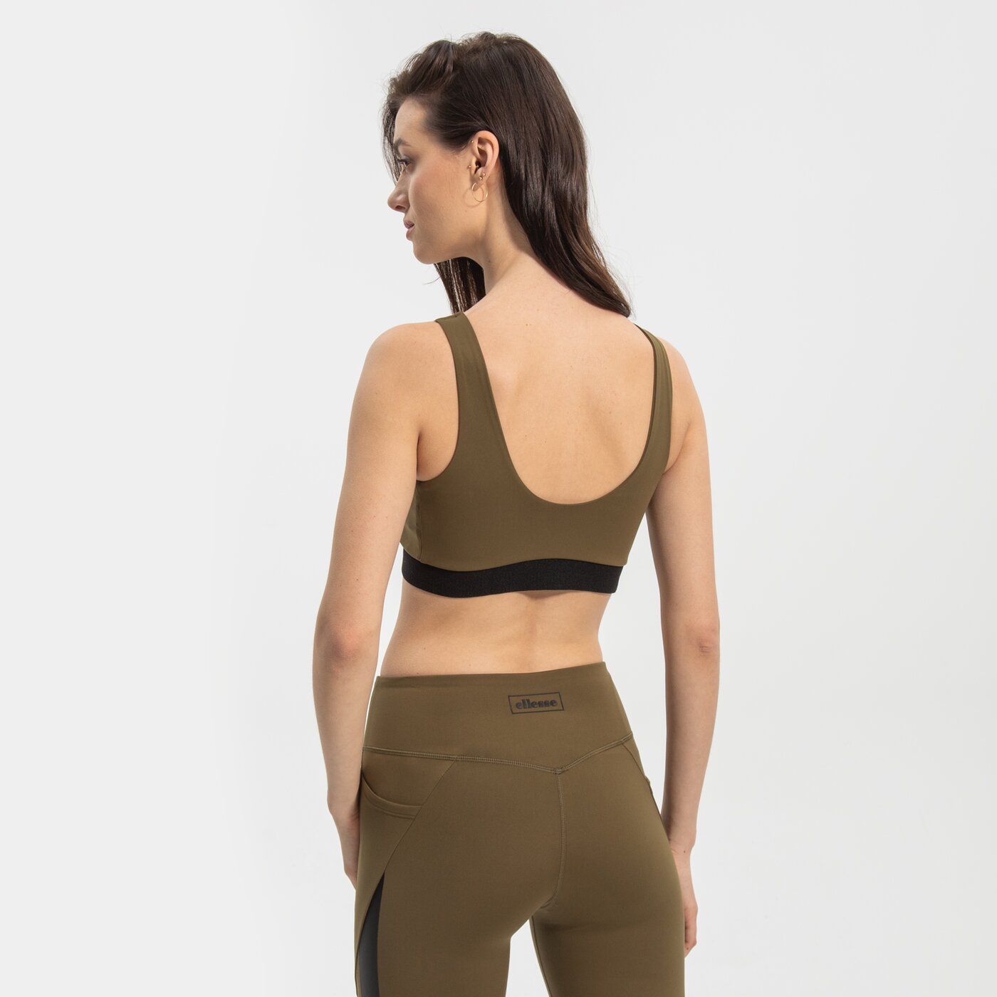 Дамска тениска ELLESSE BRA JOEY BRA ТОП KHA srm14326506 цвят каки