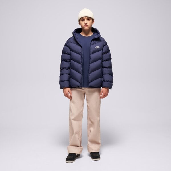 Детска преходно яке NIKE ЯКЕ ПУХЕН K NSW TF ADP PUFFER BOY hq4976-410 цвят тъмносин