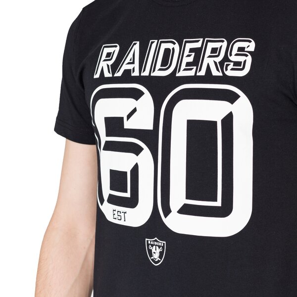 Мъжка тениска NEW ERA ТЕНИСКА NFL 3D NUMBER TEE OAK RAIDERS BLK 11372509 цвят черен