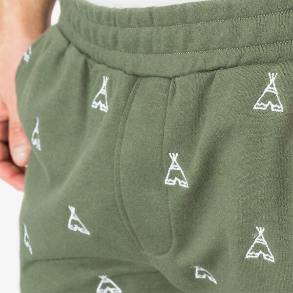 Мъжки къси панталони CONFRONT ШОРТИ TIPI cf18szm08002 цвят зелен