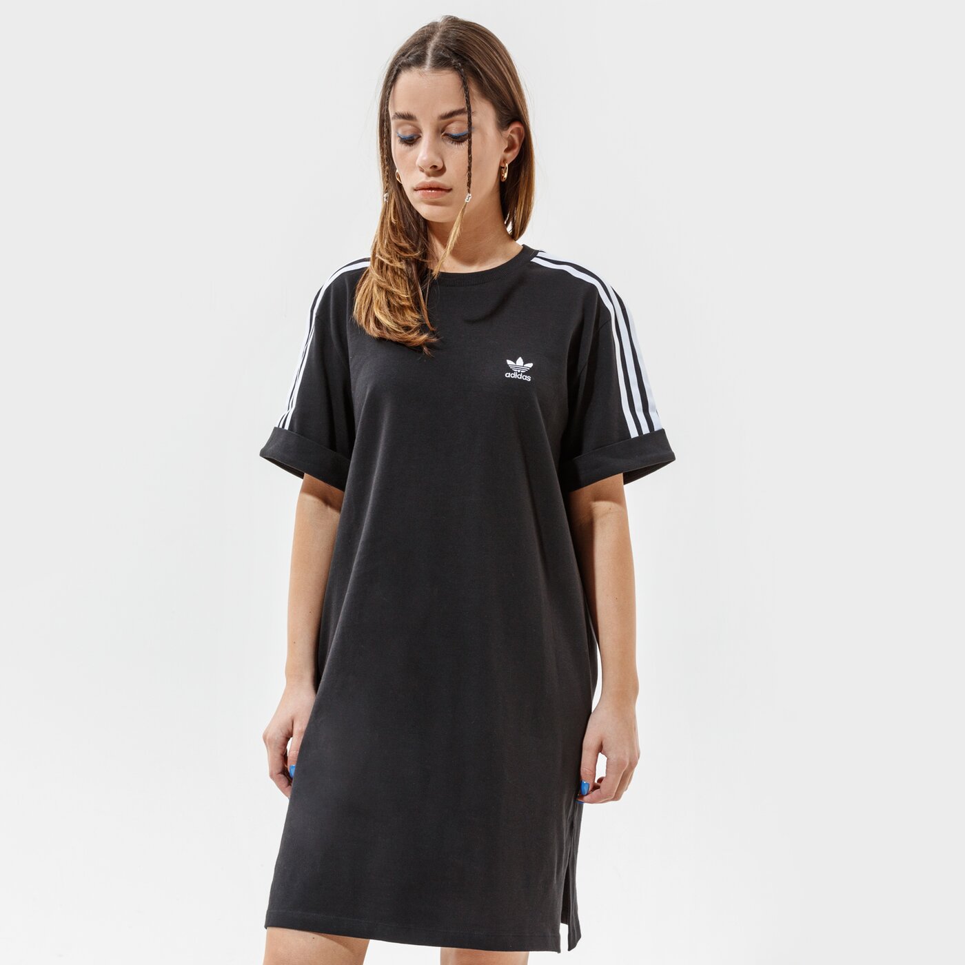 Adidas РОКЛЯ Tee АНЦУГs Gn2777 Дамски Цвят черен Модни Рокли и поли