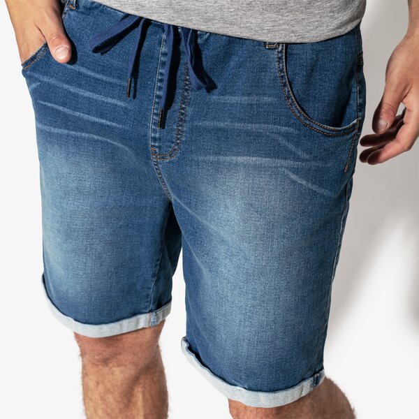 Мъжки къси панталони CONFRONT ШОРТИ FIR cf18szm20001 цвят син