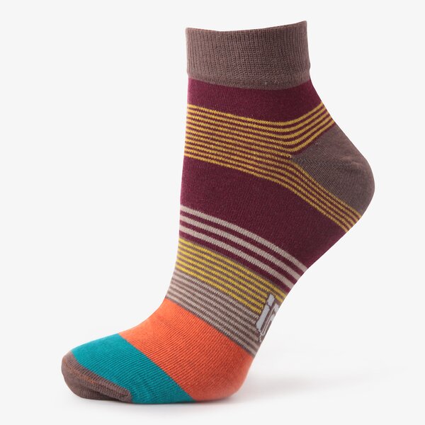 Дамски чорапи SIZEER ЧОРАПИ QUARTER 3PPK ORANGE sisk3501 цвят многоцветен