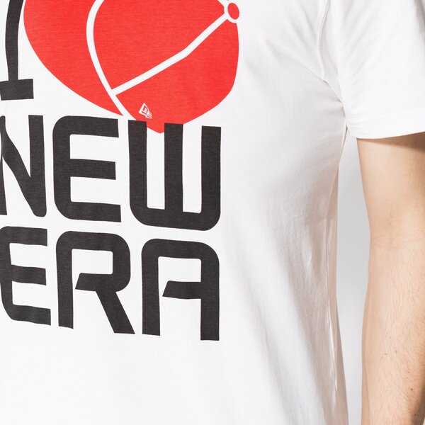 Мъжка тениска NEW ERA ТЕНИСКА HEART NE WHT 11422870 цвят бял