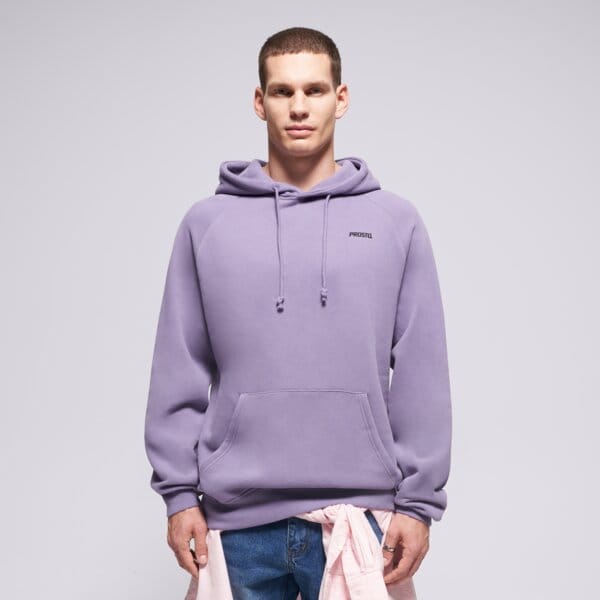 PROSTO СУИТЧЪР С КАЧУЛКА HOODIE SKIZZLE WASHED LAVENDER